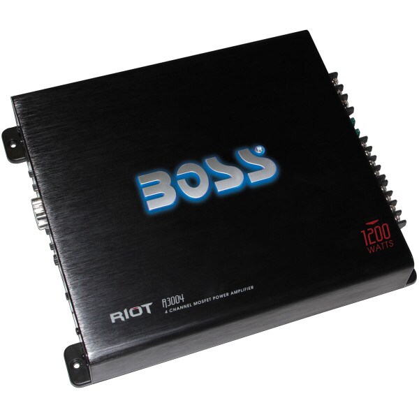 Main product image for BOSS R3004 RIOT 1200 Watt 4 Ch MOSFET Amplifier 265-3989